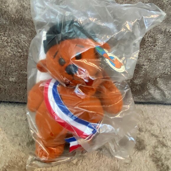 Planet Plush 'George' the Presidential Bear by Sally Winey Vintage 1999 - Picture 1 of 3